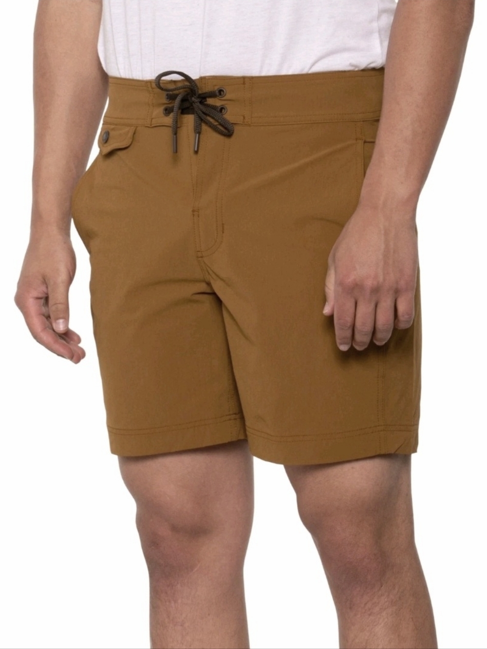 Filson Glacier Bay Trunks Dark Burlap Brown Men's 36 Outdoor Beach
